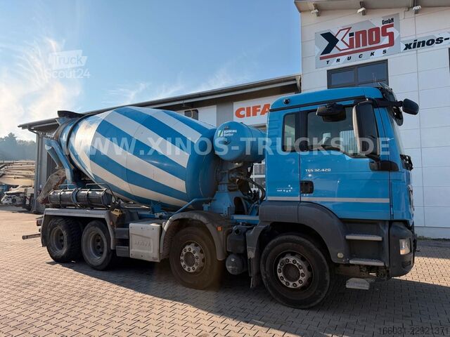 Бетоновоз MAN TGS 32.420 8X4 Stetter 9M3 Hardox