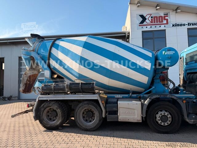 Бетоновоз MAN TGS 32.420 8X4 Stetter 9M3 Hardox