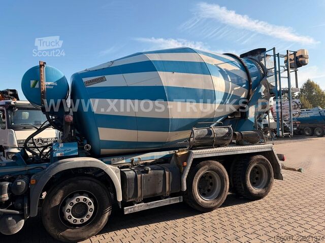 Бетоновоз MAN TGS 32.420 8X4 Stetter 9M3 Hardox
