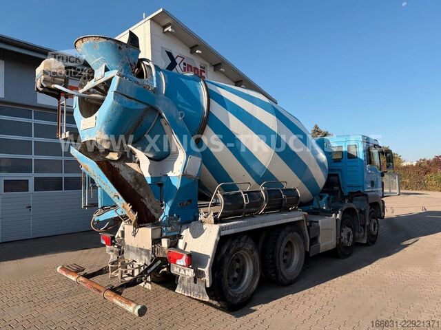 Бетоновоз MAN TGS 32.420 8X4 Stetter 9M3 Hardox