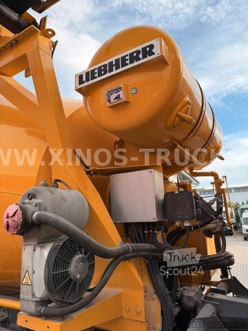 Бетоновоз SCANIA P410 8X4 Liebherr 9M3 + 17M Conveyor belt