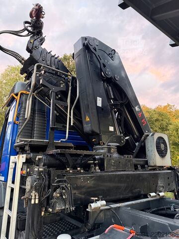 Тристранен самосвал VOLVO FMX 420 6x6 Kipper KRAN 21m WINDE FUNK Bordmatik