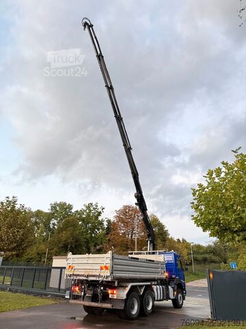 Самосвал VOLVO FMX 420 6x6 Kipper KRAN 21m WINDE FUNK Bordmatik