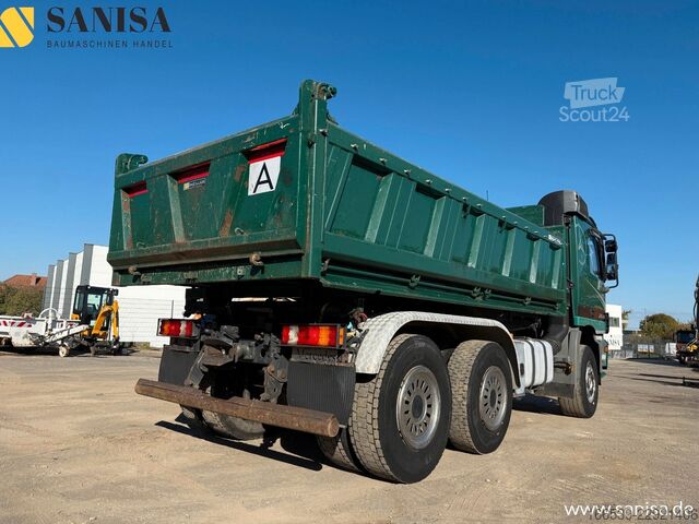 Kolmisivuinen kippiauto MERCEDES-BENZ Actros 2546/Retarder/Klima/6x4/Blatt/Blatt/EPS