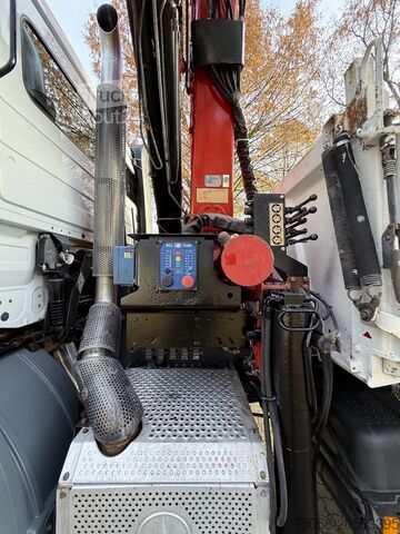 Kamyon vinci Mercedes-Benz ACTROS 1841 - 4x4 - Kran - Funk - EURO5