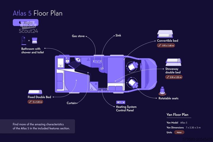 Camping-car semi-intégré Fiat Ducato Carasuite 650 MF Teilintegriert | Voll ausgestattet