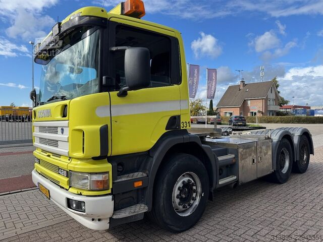 Standard-SZM Scania P124 420, CA 6x4 NZ, Full Steel, Hubreduction, ...