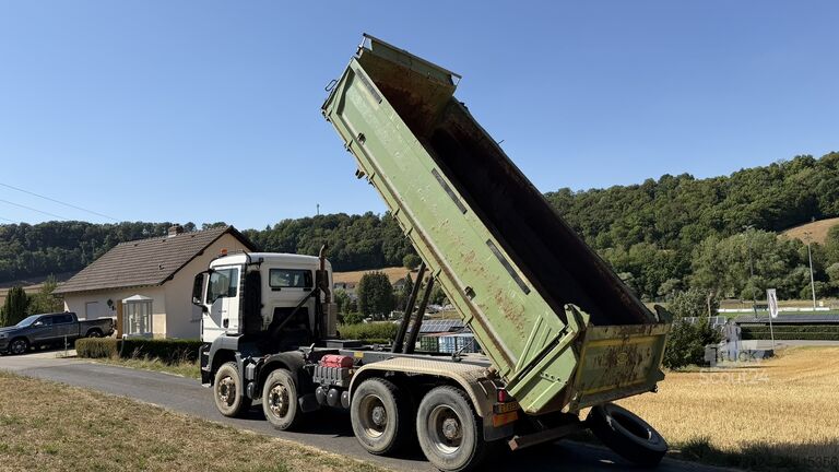 Camion-benne tricar MAN TGS 35.400 BB 8×4