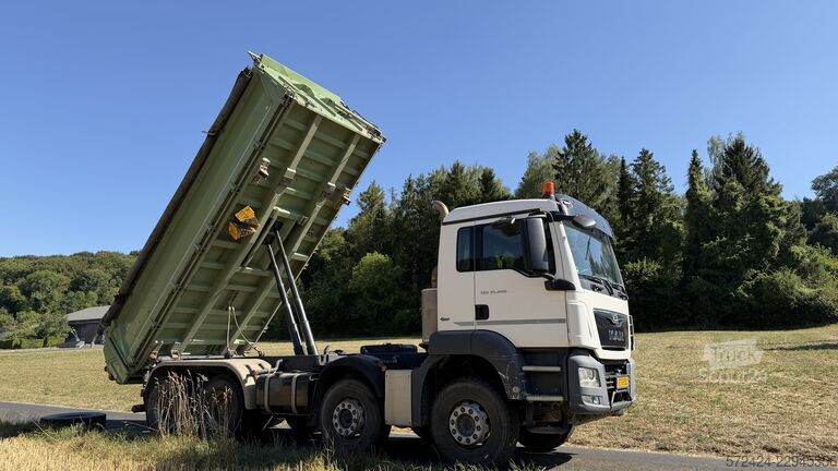 Camion-benne tricar MAN TGS 35.400 BB 8×4
