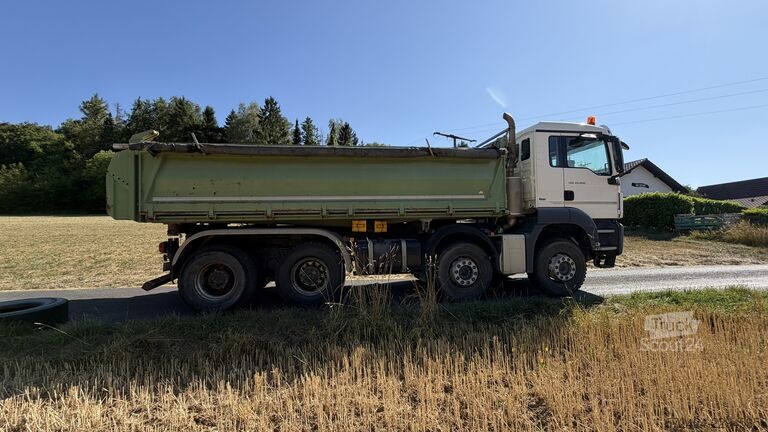 Camion-benne tricar MAN TGS 35.400 BB 8×4
