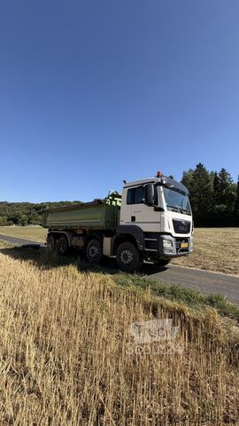 Camion-benne tricar MAN TGS 35.400 BB 8×4