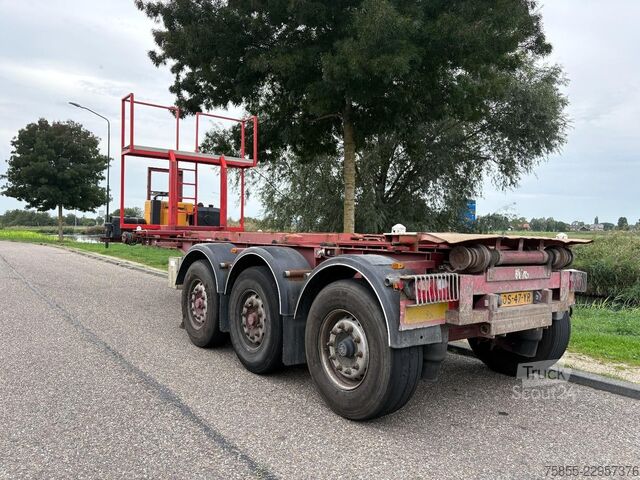 Транспорт на контейнери Van Hool 3B0070 20FT Kipper-Tip chassis / HATZ diesel en...