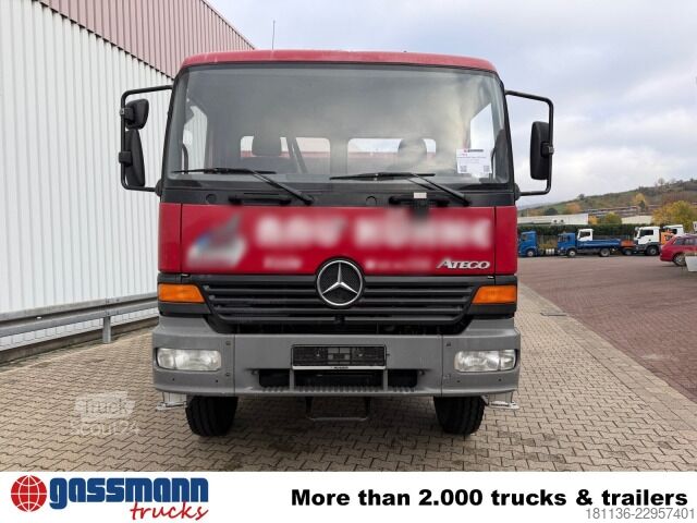 Самосвален камион Mercedes-Benz Atego 1523 AK 4x4, Heckkran Hiab 085-3,