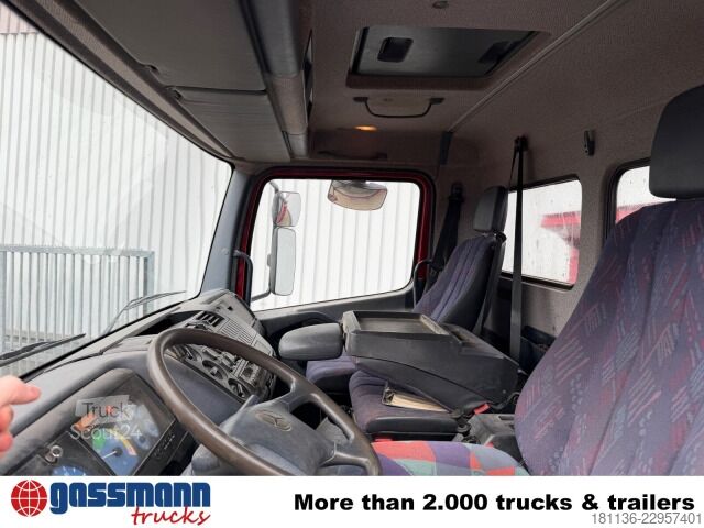 Самосвален камион Mercedes-Benz Atego 1523 AK 4x4, Heckkran Hiab 085-3,