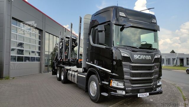 Scania R590 6x4 Schemel/Kran TAJFUN LIV oder EPSILON