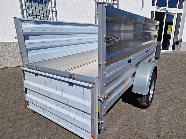 Remolque de turismos Koch 4.13 Profi Greenkeeper Aluboden Bordwandaufsatz