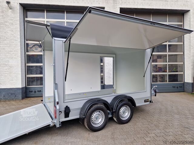 Remolque de venta trailershop Debon Roadster 500 Seitenklappe direkt