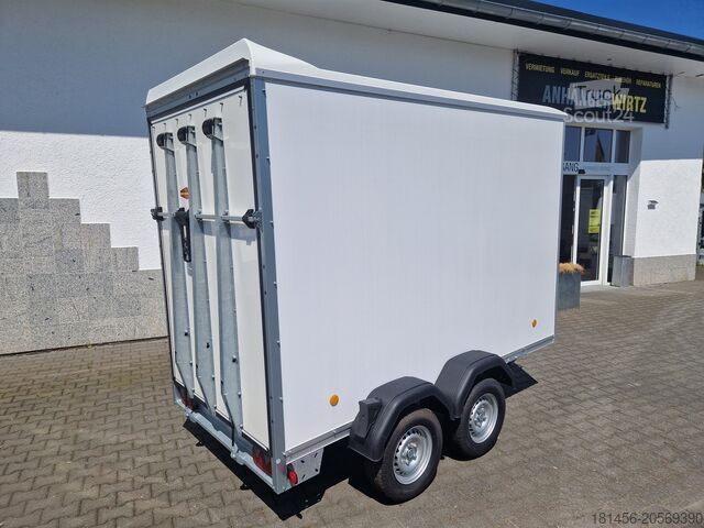 Фургон Böckmann KT 3015/20 H Heckrampe bis 1000kg belastbar glatte GFK Wände Tandem 2000kg Lagerverkauf