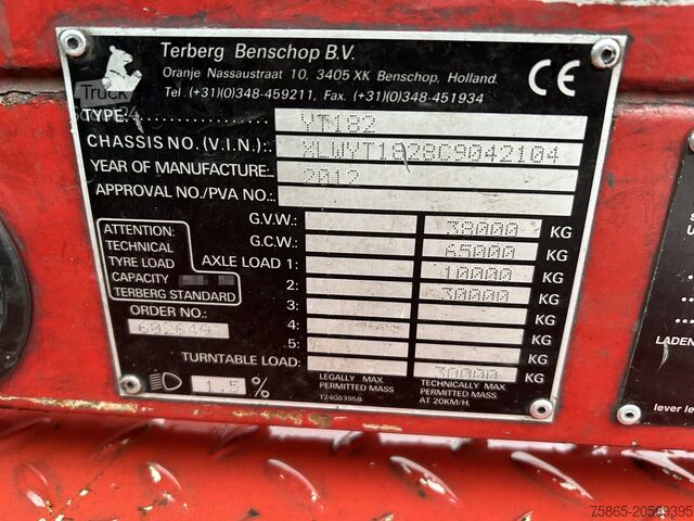 Standard-SZM Terberg YT 182 Terminal Tractor / Airco / Allison