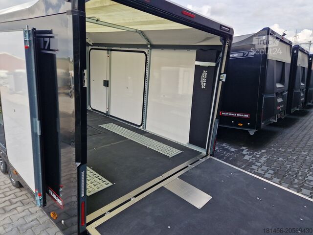 Anhænger til biltransport Brian James Trailers RT 7 397-5523 black Race Ramp verfügbar