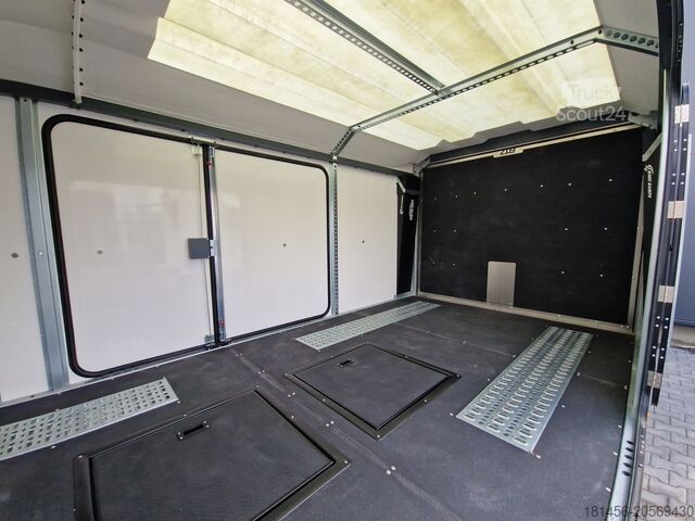 Remolque transportador de automóviles Brian James Trailers RT 7 397-5523 black Race Ramp verfügbar