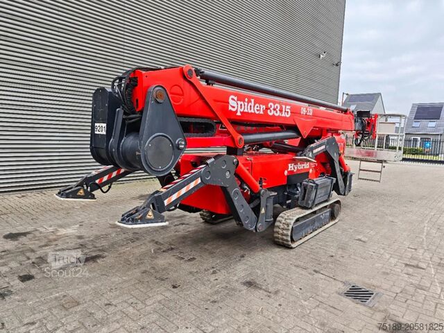 Przegubowa teleskopowa platforma robocza Platform Basket Spider 33.15