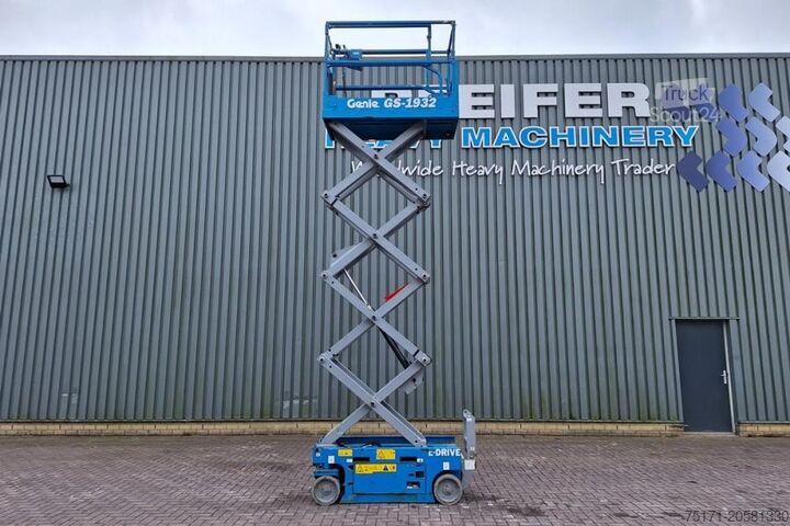 Schaarlift Genie GS1932 E-Drive Several In Stock, 8m Working Height