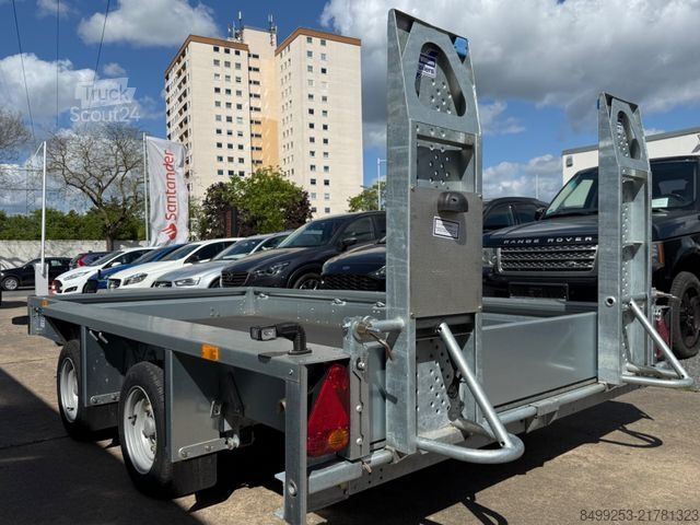 Remolque de plataforma baja IFOR WILLIAMS GX126 Baumaschinen-Transporter