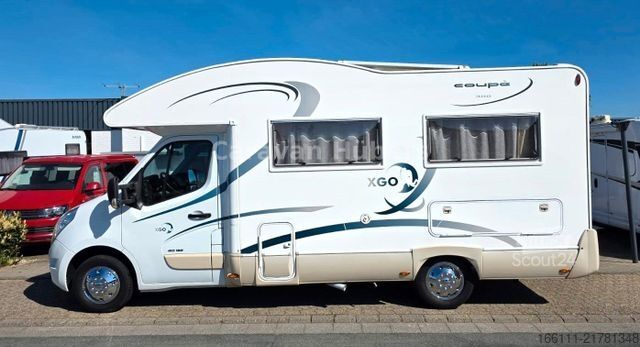 Polointegrovaný karavan XGO Coupe 300 - Festbett -  - Solar -