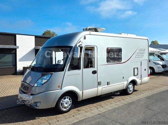 Интегриран кемпер HYMER/ERIBA B 504 - Hub/Festbett - Solar -