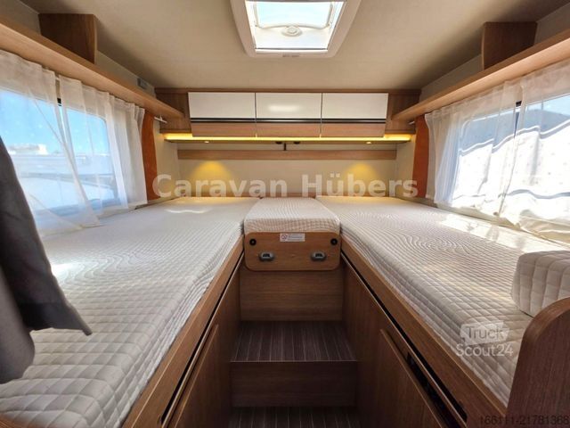 Polointegrovaný karavan ORANGECAMP T 68 - Einzelbetten - Tempomat - Klima -