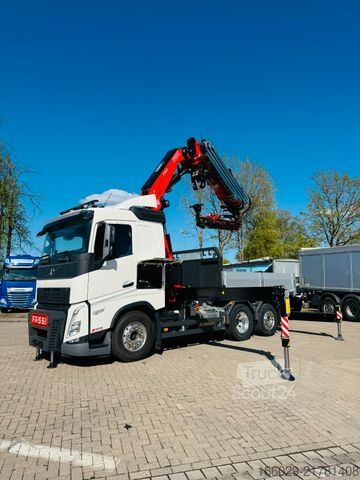 Lastebilmontert kran VOLVO FH500 6x2 Wechselsystem mit F545RA.2.27 L214