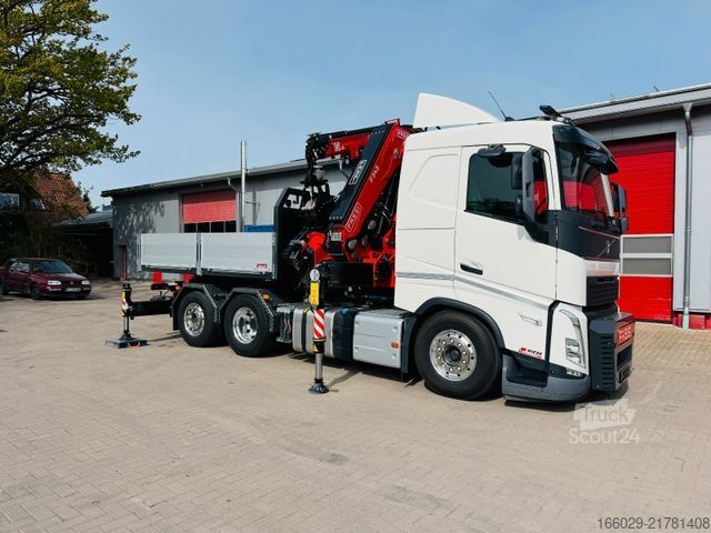 Lastebilmontert kran VOLVO FH500 6x2 Wechselsystem mit F545RA.2.27 L214