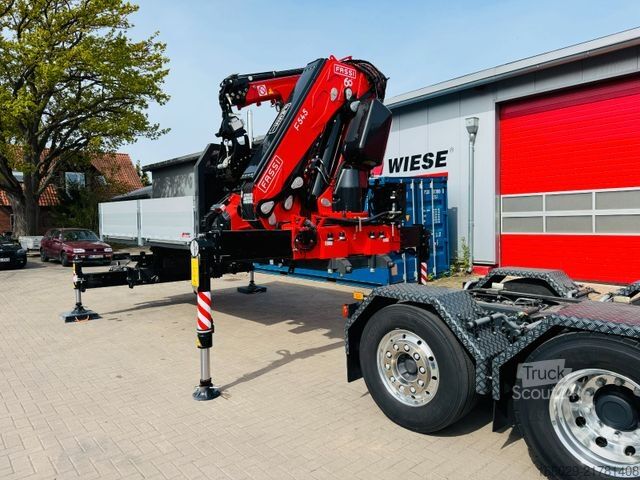 Lastebilmontert kran VOLVO FH500 6x2 Wechselsystem mit F545RA.2.27 L214