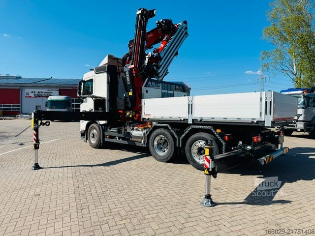 Lastebilmontert kran VOLVO FH500 6x2 Wechselsystem mit F545RA.2.27 L214