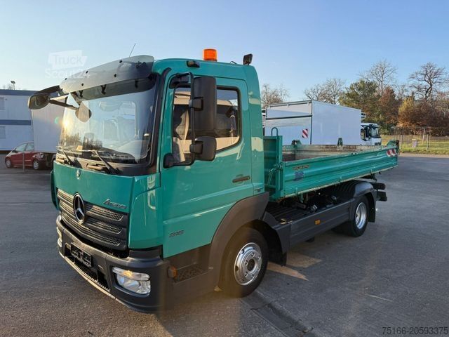 Benne tri-benne MERCEDES-BENZ ATEGO 818K Kipper Meiller 3-Seiten* AHK 2x KLIMA