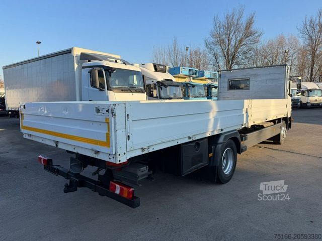 Camion plateau MERCEDES-BENZ ATEGO 1527 L Pritsche 7,20 m*3-Sitzer+ 2 X AHK