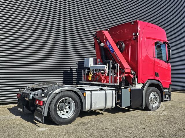 Scania R500 HMF 19 tm KRAN / KRAN / RETARDER Scania Scania R500 HMF 19 tm CRANE / KRAN / RETARDER