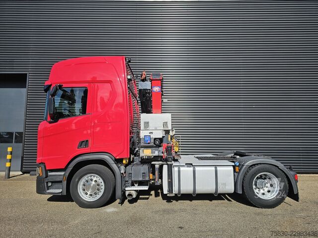 Scania R500 HMF 19 tm KRAN / KRAN / RETARDER Scania Scania R500 HMF 19 tm CRANE / KRAN / RETARDER