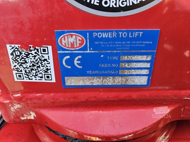 Scania R500 HMF 19 tm KRAN / KRAN / RETARDER Scania Scania R500 HMF 19 tm CRANE / KRAN / RETARDER
