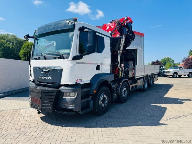 Vrachtauto met open laadbak MAN MAN TGS 32.510 mit F710 Frontkran sofort