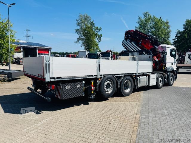 Vrachtauto met open laadbak MAN MAN TGS 32.510 mit F710 Frontkran sofort