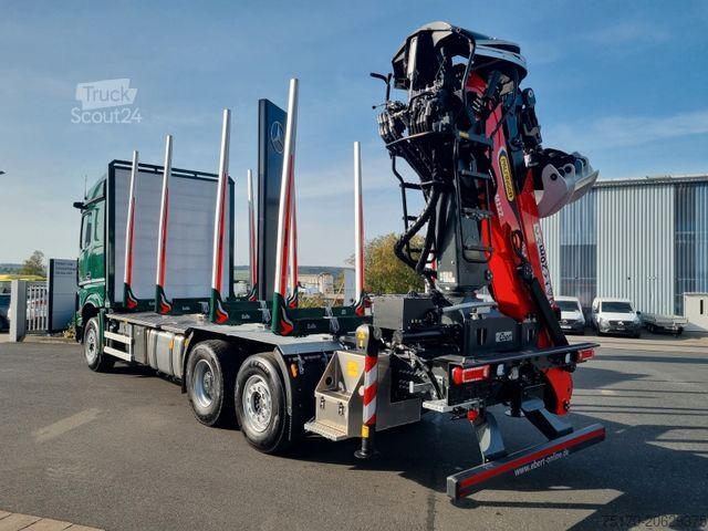 Houttransportwagen MERCEDES-BENZ Arocs 2551 L 6x2/4 HAD Palfinger Epsilon TZ12