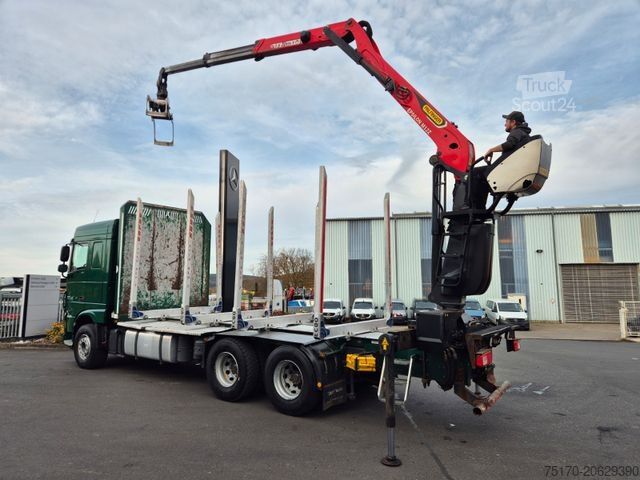 Timberbil DAF XF 460 6x4 Epsilon M12Z91