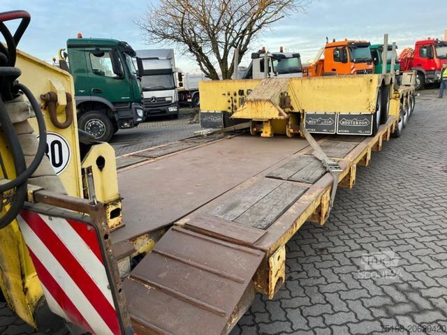 Reboque de plataforma rebaixada NOOTEBOOM Tiefladesattelauflieger Euro-78-04 Tiefladeraufl