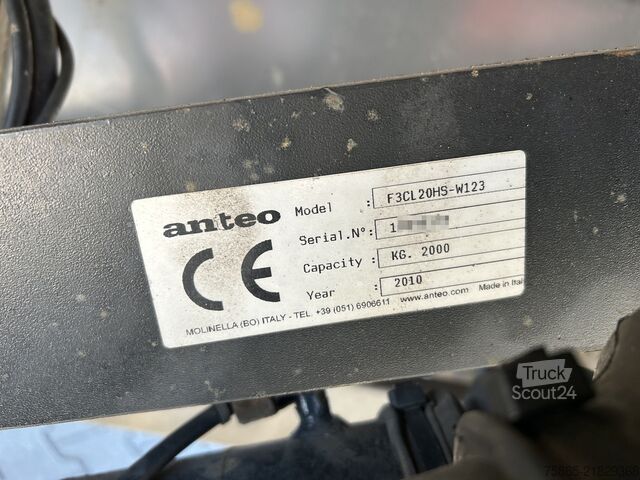 Koffer DAF CF 230 FA / 543 dkm / Tacho V2 / Box / Schuifze...