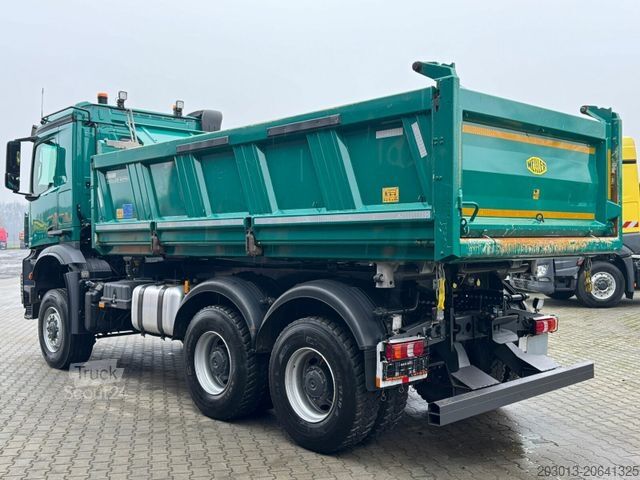 Kiper kamion MERCEDES-BENZ Arocs 3351 6x6 Kipper Bordmatic Meiller