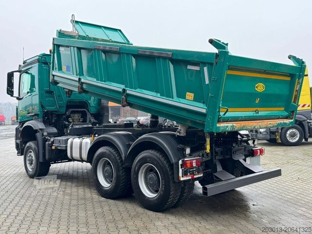 Kiper kamion MERCEDES-BENZ Arocs 3351 6x6 Kipper Bordmatic Meiller