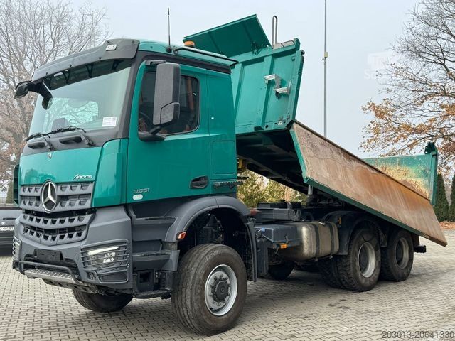 Trójstronna wywrotka MERCEDES-BENZ Arocs 3351 6x6 Kipper Bordmatic Meiller