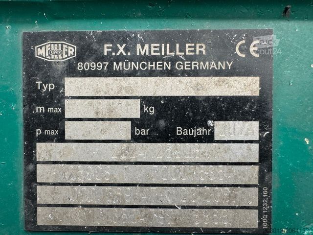 Trójstronna wywrotka MERCEDES-BENZ Arocs 3351 6x6 Kipper Bordmatic Meiller